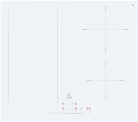 Индукционная варочная поверхность Lex EVI 641A WH белый