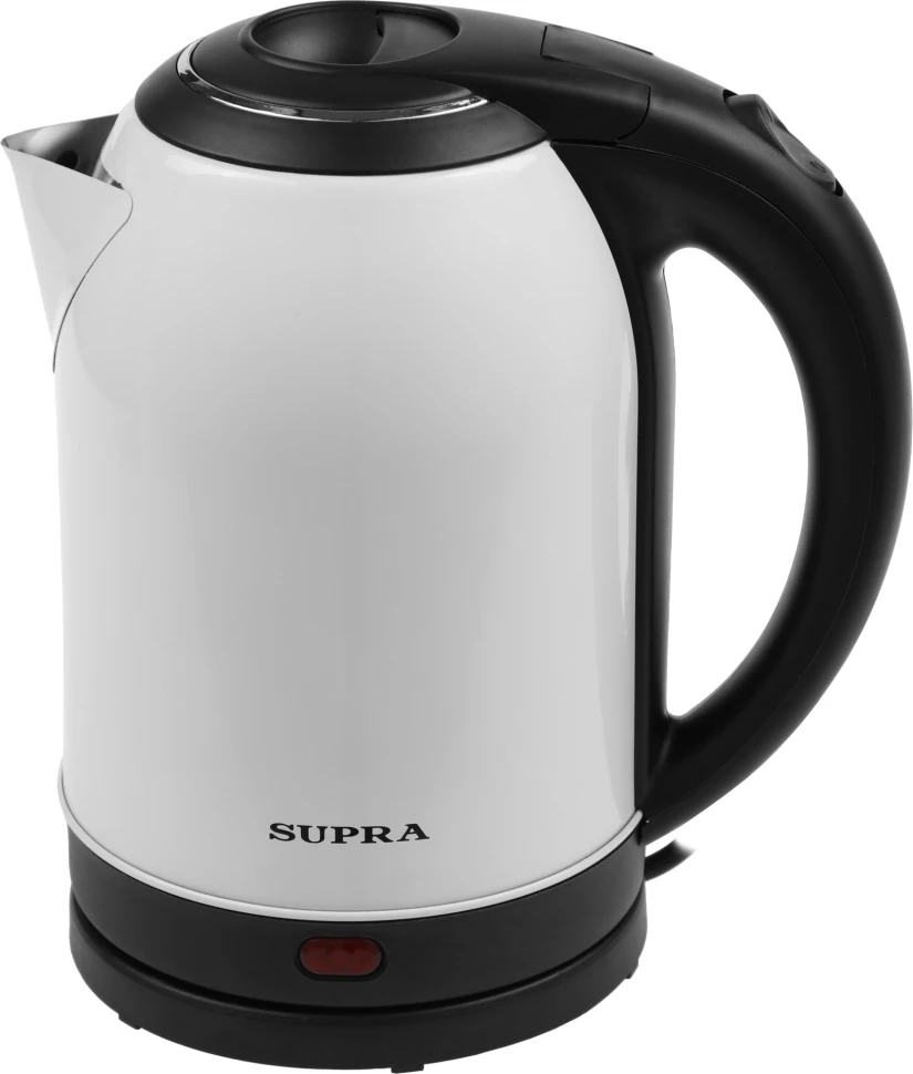 Чайник электрический Supra KES-2003N 2л. 1500Вт белый корпус: металл/пластик (10523)  