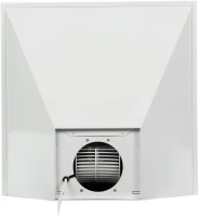 Вытяжка каминная Elikor Оптима 50П-400-П3Л белый управление: ползунковое (1 мотор)