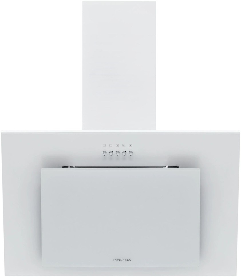 Вытяжка каминная Krona Vierkant 600 Pb белый управление: кнопочное (1 мотор)  