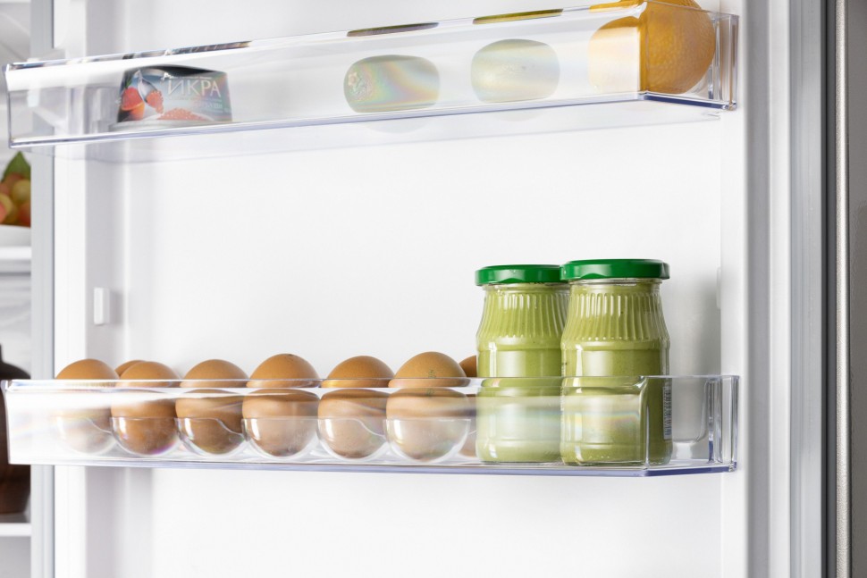 Холодильник Nordfrost NRB 152 X 2-хкамерн. нержавеющая сталь