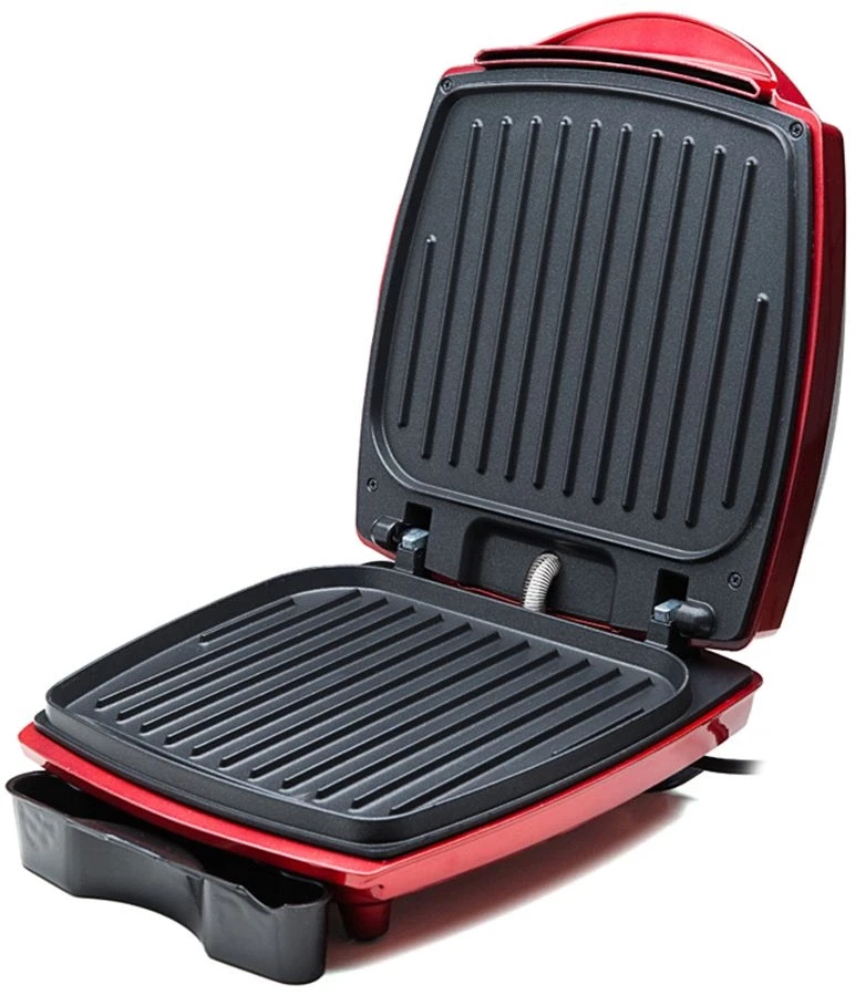 Электрогриль Kitfort KT-1610 1000Вт красный/черный