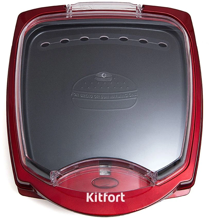 Электрогриль Kitfort KT-1610 1000Вт красный/черный