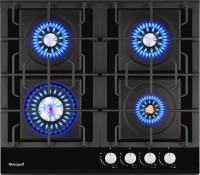 Газовая варочная поверхность Weissgauff HGG 6445 BL Volcano Burner черный