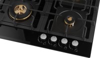 Газовая варочная поверхность Weissgauff HGG 6445 BL Volcano Burner черный