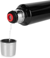 Термос для напитков Rondell Siberian RDS-431 1л. черный картонная коробка