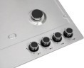 Газовая варочная поверхность Gefest ПВГ 1214-01 К5 нержавеющая сталь  