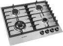 Газовая варочная поверхность Gefest ПВГ 1214-01 К5 нержавеющая сталь  