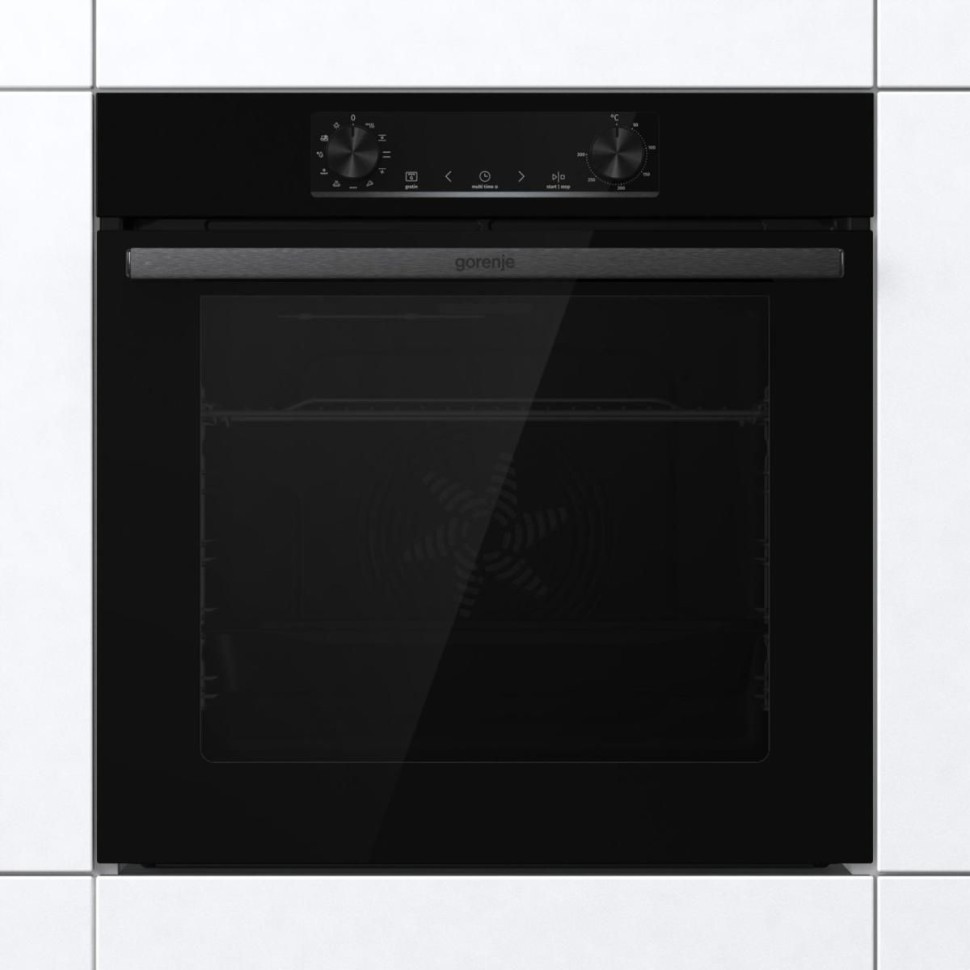 Духовой шкаф Электрический Gorenje BO6735E02BK черный  