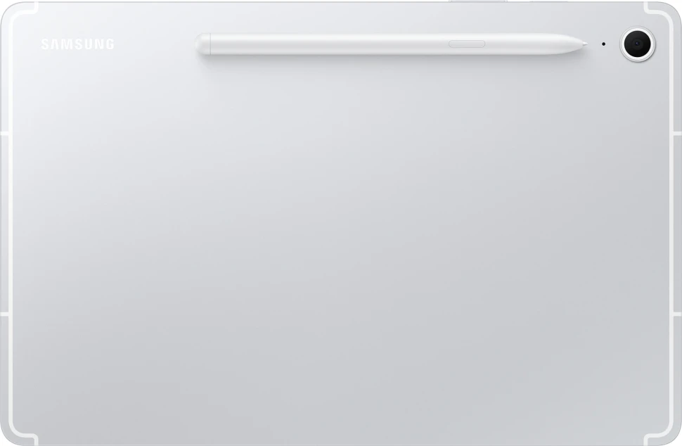 Планшет Samsung Galaxy Tab S10 FE SM-X526B 1580 (2.9) 8C RAM12Gb ROM256Gb 10.9" TFT 2304x1440 5G eSIM Android 15 серебристый 13Mpix 12Mpix BT WiFi microSD 1Tb 8000mAh  
