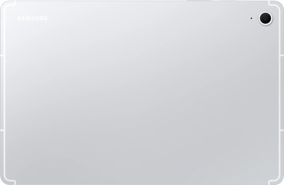 Планшет Samsung Galaxy Tab S10 FE SM-X526B 1580 (2.9) 8C RAM12Gb ROM256Gb 10.9" TFT 2304x1440 5G eSIM Android 15 серебристый 13Mpix 12Mpix BT WiFi microSD 1Tb 8000mAh  