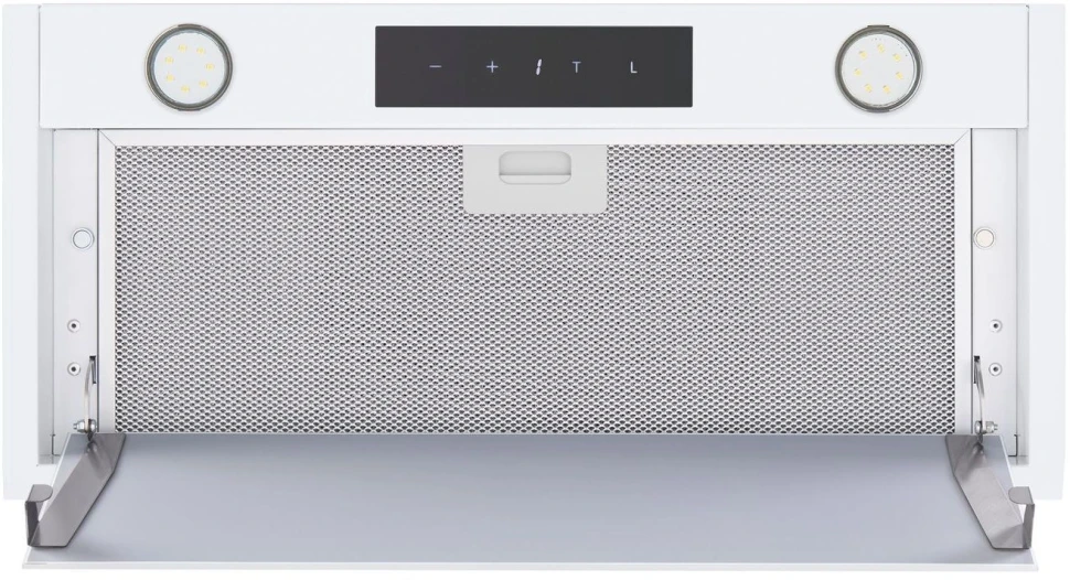 Вытяжка встраиваемая Maunfeld Fantasy Light 60 белый управление: сенсорное (1 мотор)  