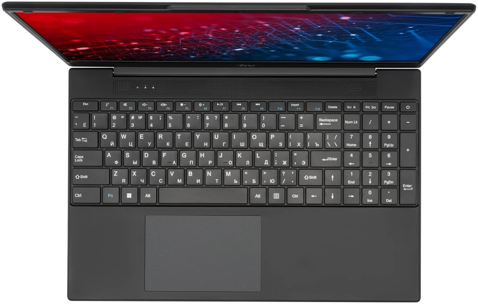 Ноутбук IRU Tactio 15ALG Core i5 12600H 16Gb SSD512Gb Intel Iris Xe graphics 15.6" IPS FHD (1920x1080) без ОС black WiFi BT Cam 4500mAh (2126364)  