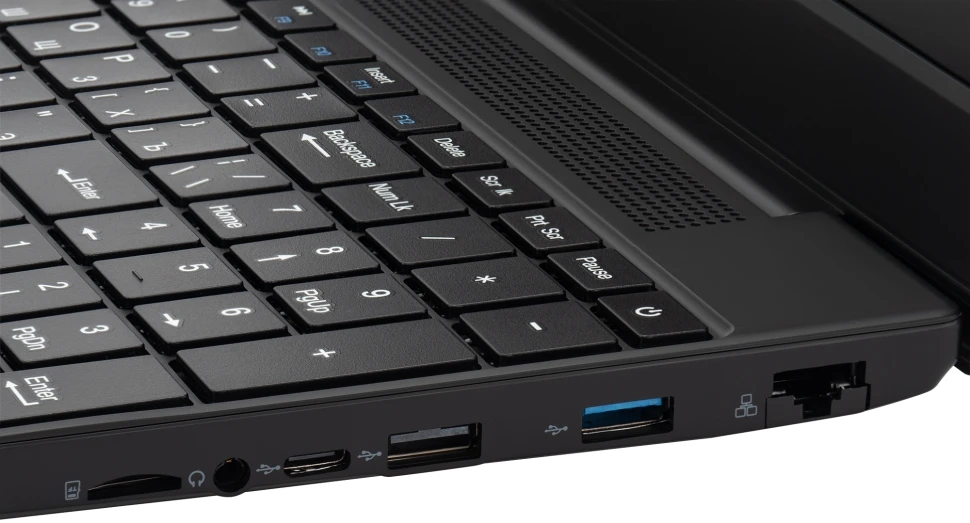 Ноутбук IRU Tactio 15ALG Core i5 12600H 16Gb SSD512Gb Intel Iris Xe graphics 15.6" IPS FHD (1920x1080) без ОС black WiFi BT Cam 4500mAh (2126364)  