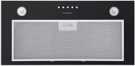 Вытяжка встраиваемая Maunfeld Crosby Singl 5028 черный управление: кнопочное (1 мотор)  
