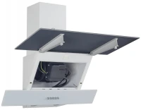 Вытяжка каминная MBS Meryta 160 Glass White белый стекло управление: кнопочное (1 мотор)