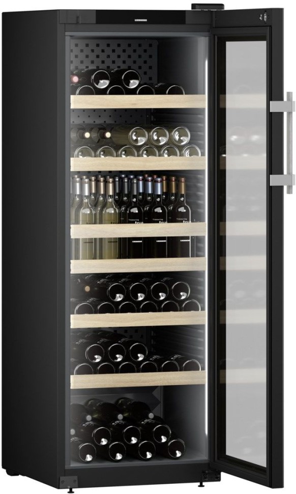 Винный шкаф Liebherr WFbli 5041 1-нокамерн. черный глянц.