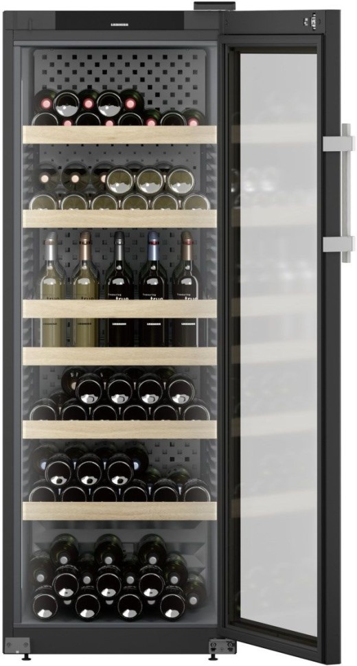 Винный шкаф Liebherr WFbli 5041 1-нокамерн. черный глянц.