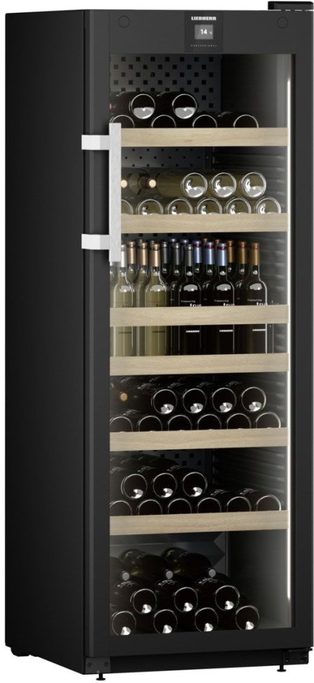 Винный шкаф Liebherr WFbli 5041 1-нокамерн. черный глянц.