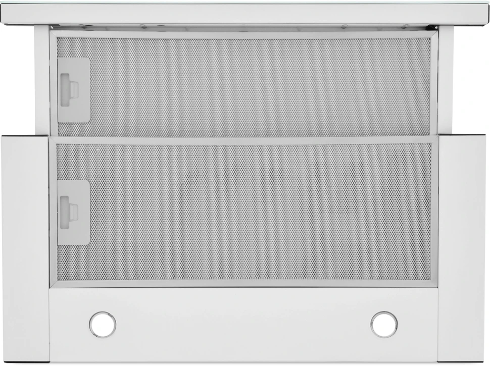 Вытяжка встраиваемая Zugel ZHT652GW белый управление: сенсорное (1 мотор)  