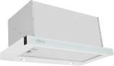 Вытяжка встраиваемая Zugel ZHT652GW белый управление: сенсорное (1 мотор)  