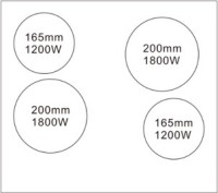 Варочная поверхность Weissgauff HV 640 BS черный