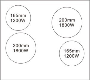 Варочная поверхность Weissgauff HV 640 BS черный