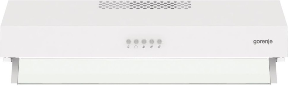 Вытяжка козырьковая Gorenje WHU629EW/M белый управление: кнопочное (1 мотор)