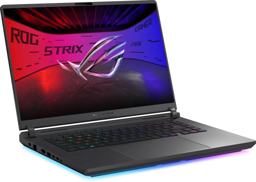 Ноутбук Asus ROG Strix G16 G615LR-S5162 Core Ultra 7 255HX 16Gb SSD1Tb NVIDIA GeForce RTX5070Ti 12Gb 16" IPS WQXGA (2560x1600) без ОС grey WiFi BT Cam (90NR0LR1-M00670)  