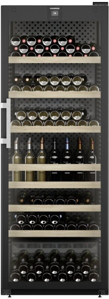 Винный шкаф Liebherr WFbli 7741 1-нокамерн. черный глянц.