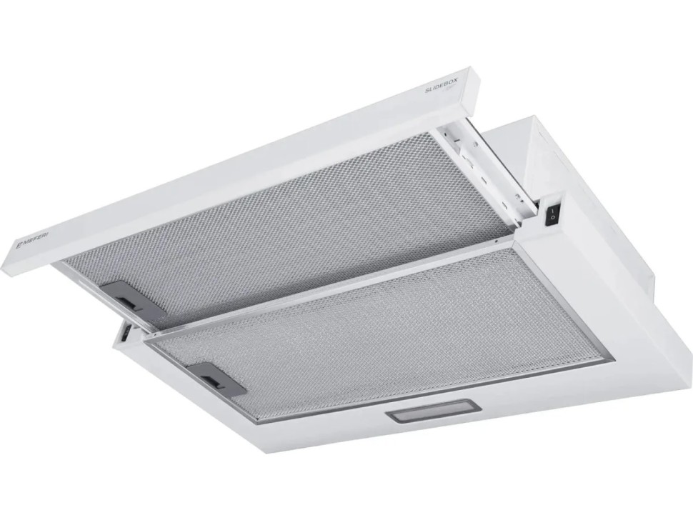 Встраиваемая вытяжка Meferi Light SlideBox60WH белый  