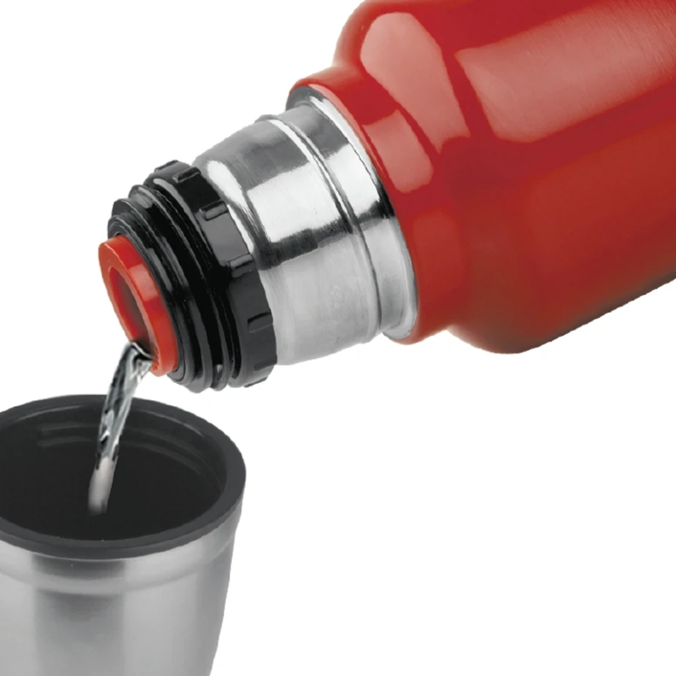 Термос для напитков Rondell Fiero RDS-910 1л. красный картонная коробка