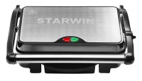 Электрогриль Starwind SSG2040 1500Вт серебристый/черный