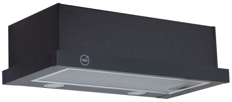 Вытяжка встраиваемая MBS Aralia 160 черный управление: кнопочное (1 мотор)  