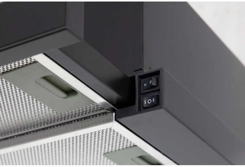 Вытяжка встраиваемая MBS Aralia 160 черный управление: кнопочное (1 мотор)  