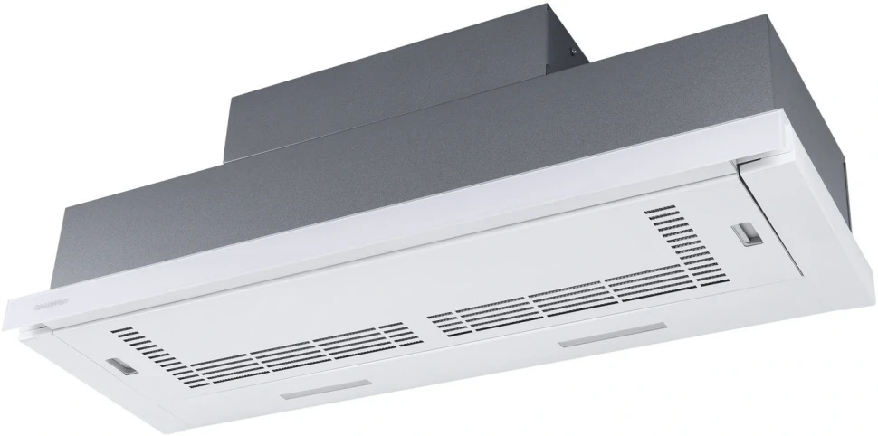 Вытяжка встраиваемая Maunfeld Galaxy 90 белый управление: сенсорное (1 мотор)  