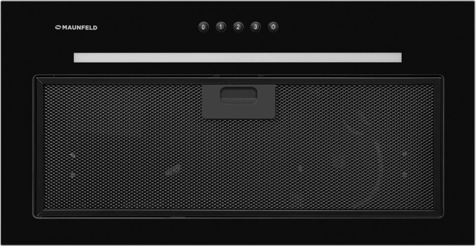 Вытяжка встраиваемая Maunfeld Crosby Hardy 1000Push черный управление: кнопочное (1 мотор)  
