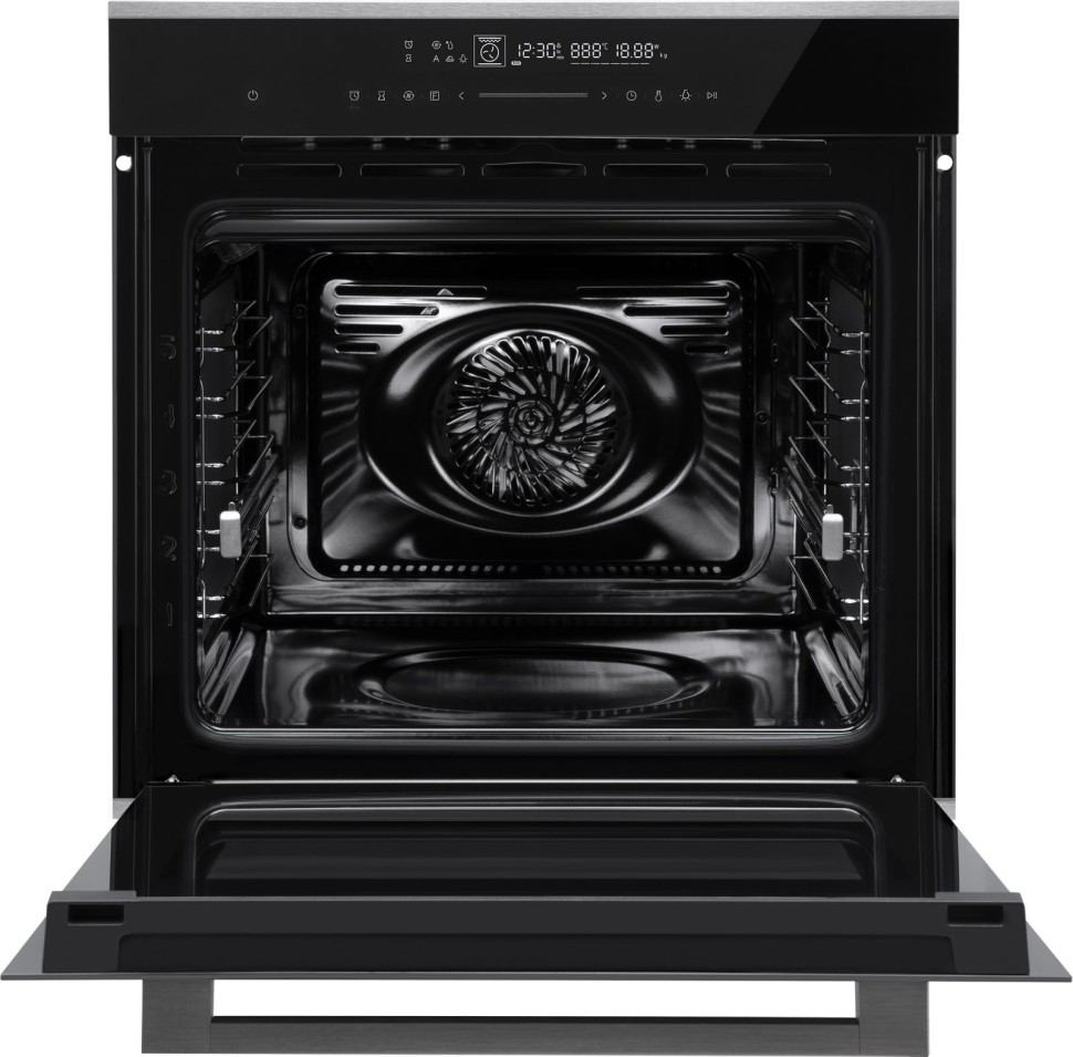 Духовой шкаф Электрический Weissgauff EOM 791 SDBSX черный/нержавеющая сталь