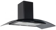 Вытяжка каминная MBS Ruta 190 Glass Black черный стекло управление: кнопочное (1 мотор)