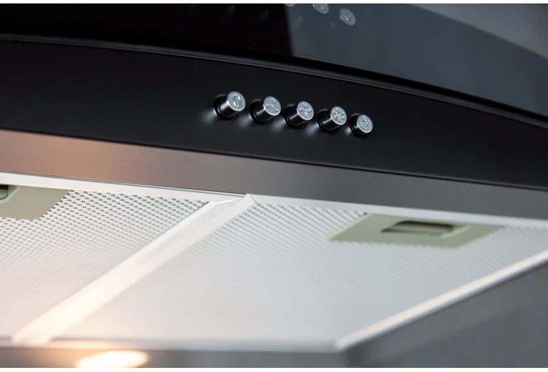 Вытяжка каминная MBS Ruta 190 Glass Black черный стекло управление: кнопочное (1 мотор)