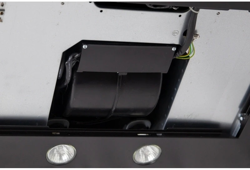 Вытяжка каминная MBS Ruta 190 Glass Black черный стекло управление: кнопочное (1 мотор)