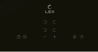 Варочная поверхность Lex EVH 640A BL черный