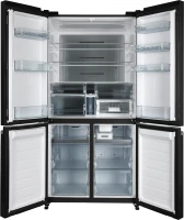 Холодильник Hitachi R-WB820VUC2 GBK 3-хкамерн. черный стекло инвертер