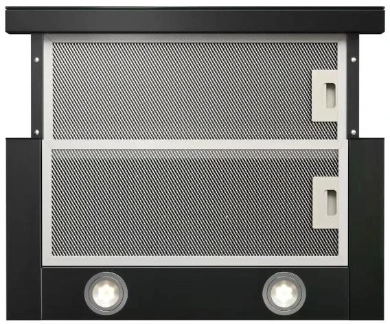 Вытяжка встраиваемая Kuppersberg High-Tech Slimtouch 60 B черный управление: кнопочное (1 мотор)  