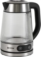 Чайник электрический Vitek VT-8825 1.8л. 2200Вт прозрачный корпус: стекло