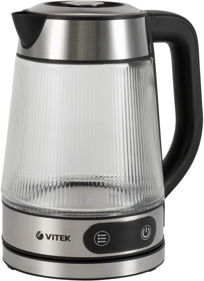 Чайник электрический Vitek VT-8825 1.8л. 2200Вт прозрачный корпус: стекло  