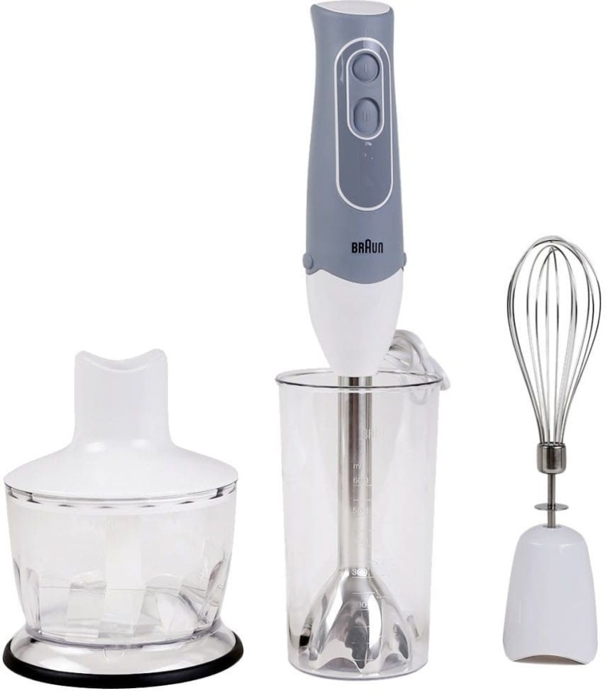 Блендер погружной Braun MQ535 600Вт белый/серый  