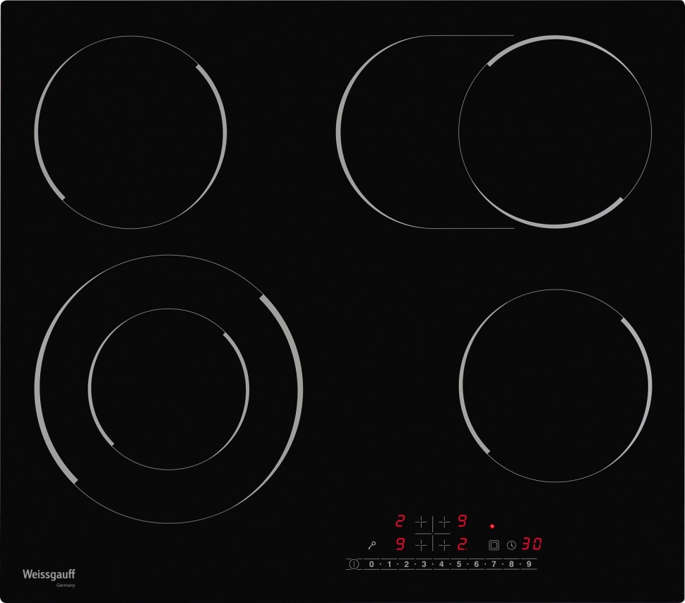 Варочная поверхность Weissgauff HV 642 BS черный  