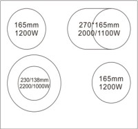 Варочная поверхность Weissgauff HV 642 BS черный