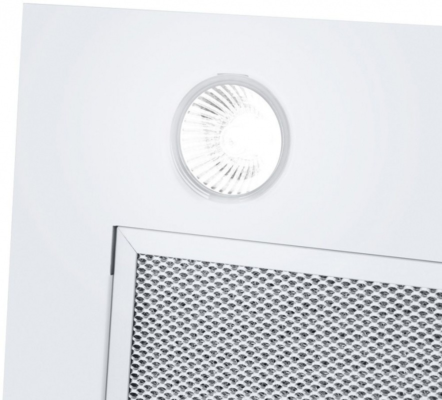 Вытяжка встраиваемая Maunfeld Crosby Singl 60 белый управление: кнопочное (1 мотор)  